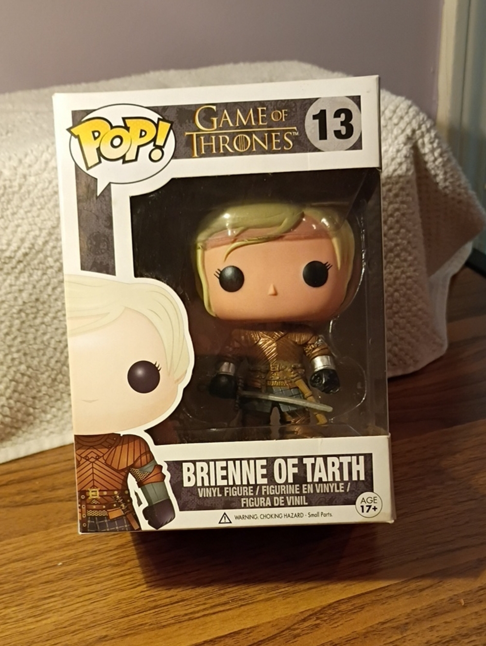 Funko Pop Brienne of Tarth Blonde Gold Armor